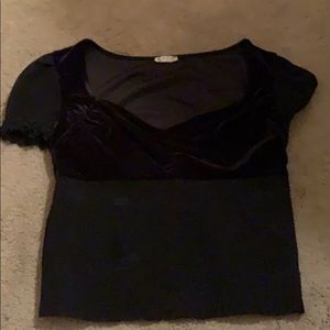 Feee People Velver crop